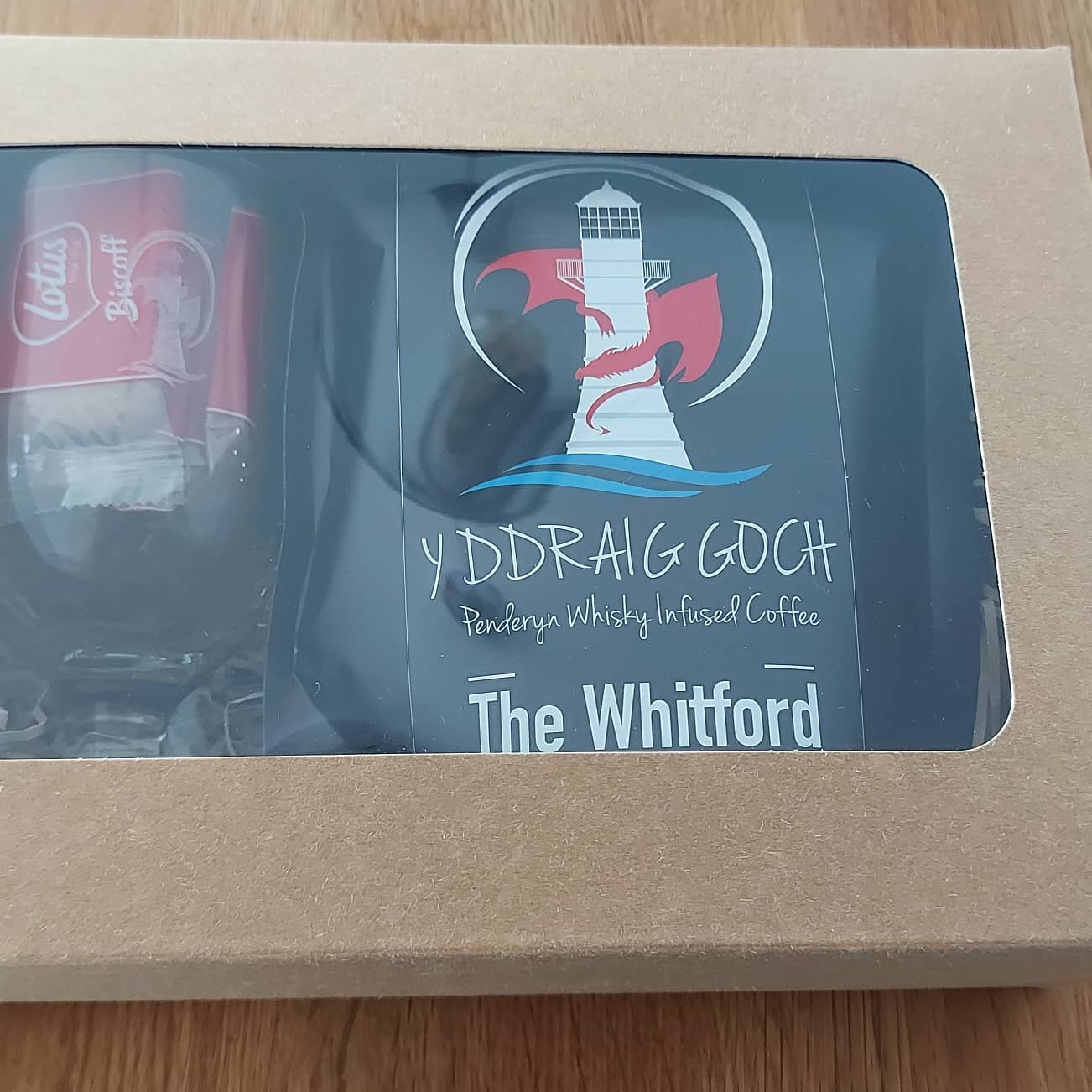 Limited Edition Ddraig Goch Penderyn Whisky Infused Coffee Gift Set