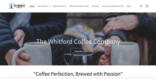 "Indulge in the Art of Coffee: Welcome to The Whitford Coffee Company!"