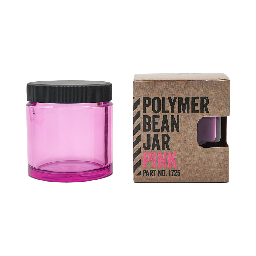 Comandante Polymer-Glass Bean Jar - 40g (Pink)